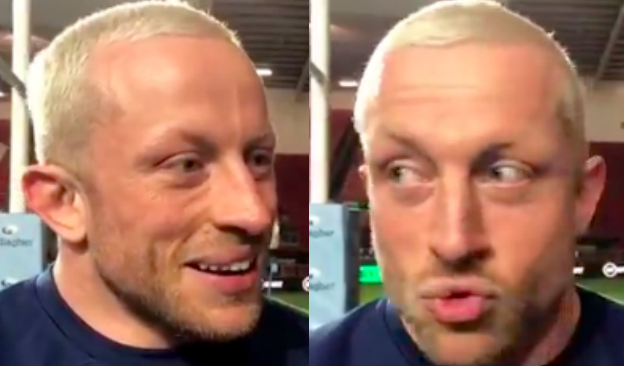 Rugby player goes viral with bizarre and hilarious interview