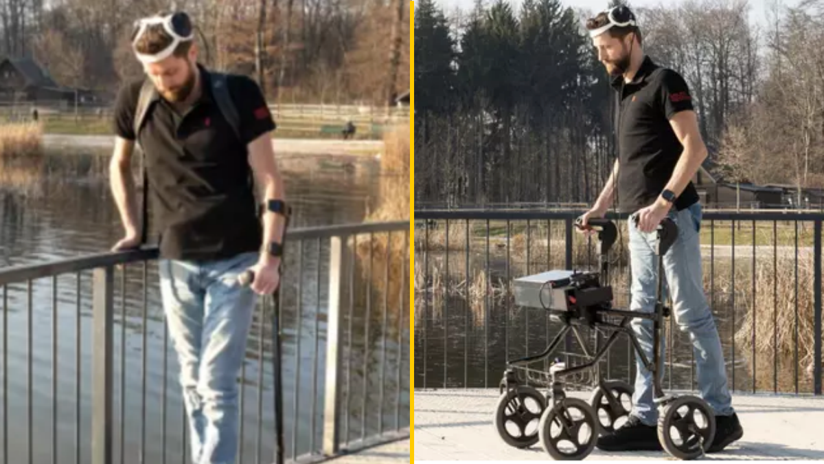 Paralysed man able to walk again in massive scientific breakthrough