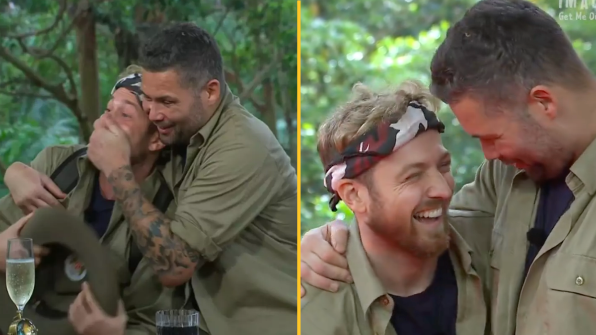 Tony Sam I'm A Celeb viewers call for Sam Thompson and Tony Bellew to get their ...