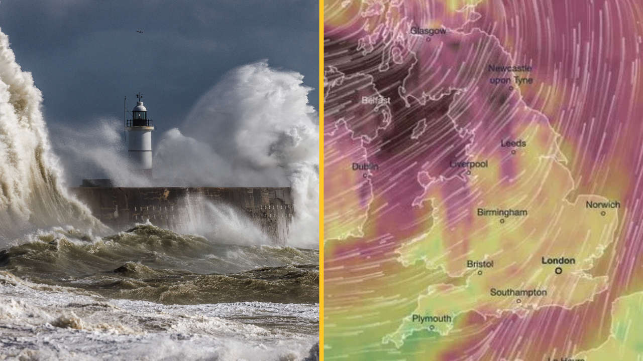 Alarming weather map shows exactly when Storm Eowyn will hit UK