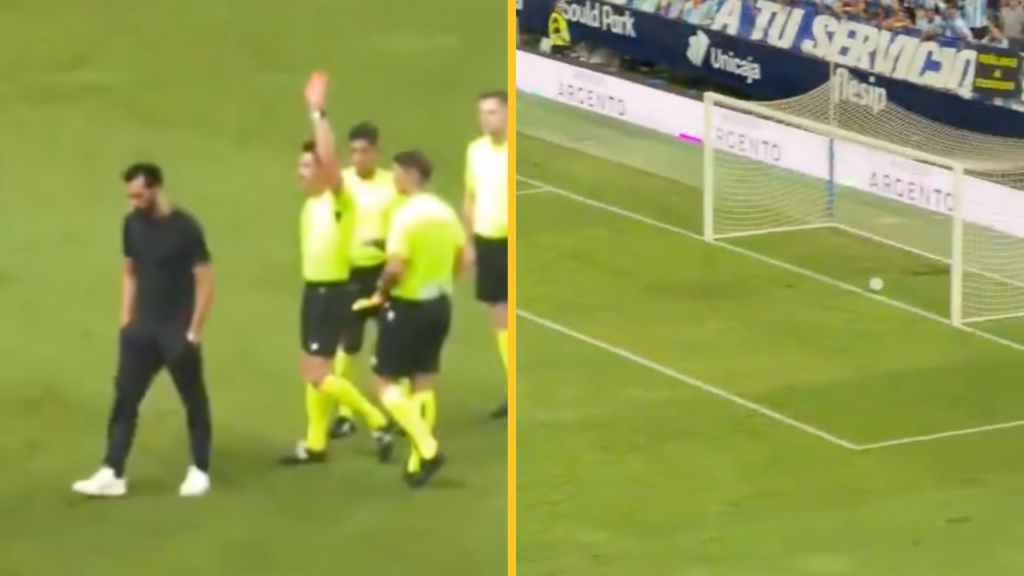 Premier League side's match ends in farce with penalty into empty net